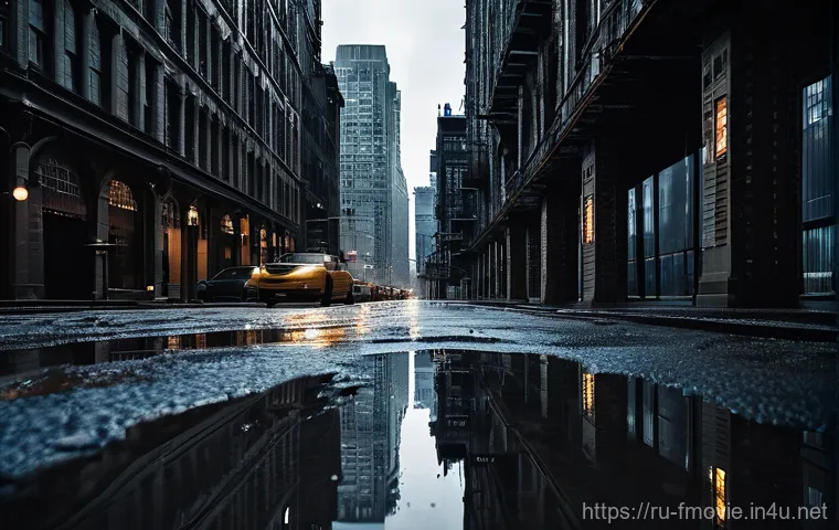 다크 나이트 영화 평론 - **Prompt:** Batman from *The Dark Knight* stands vigilantly on a high gothic gargoyle overlooking a ...