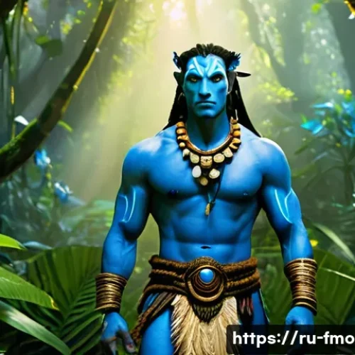 샘 워싱턴 출연작 - **Prompt for Jake Sully (Avatar)**
    A heroic full-body portrait of Jake Sully as a Na'vi, standin...